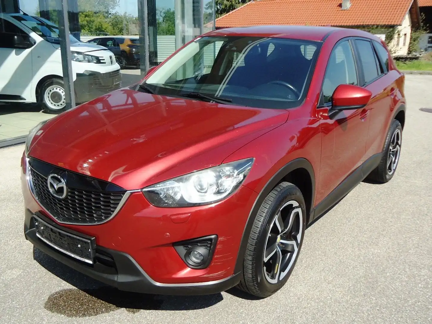 Mazda CX-5 Allrad Attraction CD150 Rot - 1