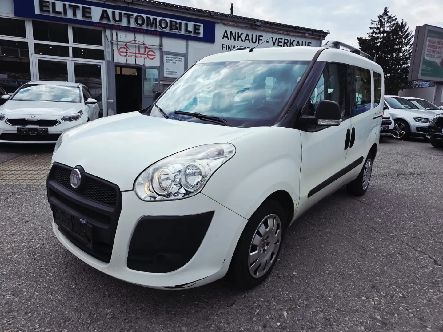 Fiat Doblo Dynamic 5 Sitzer Weiß - 1