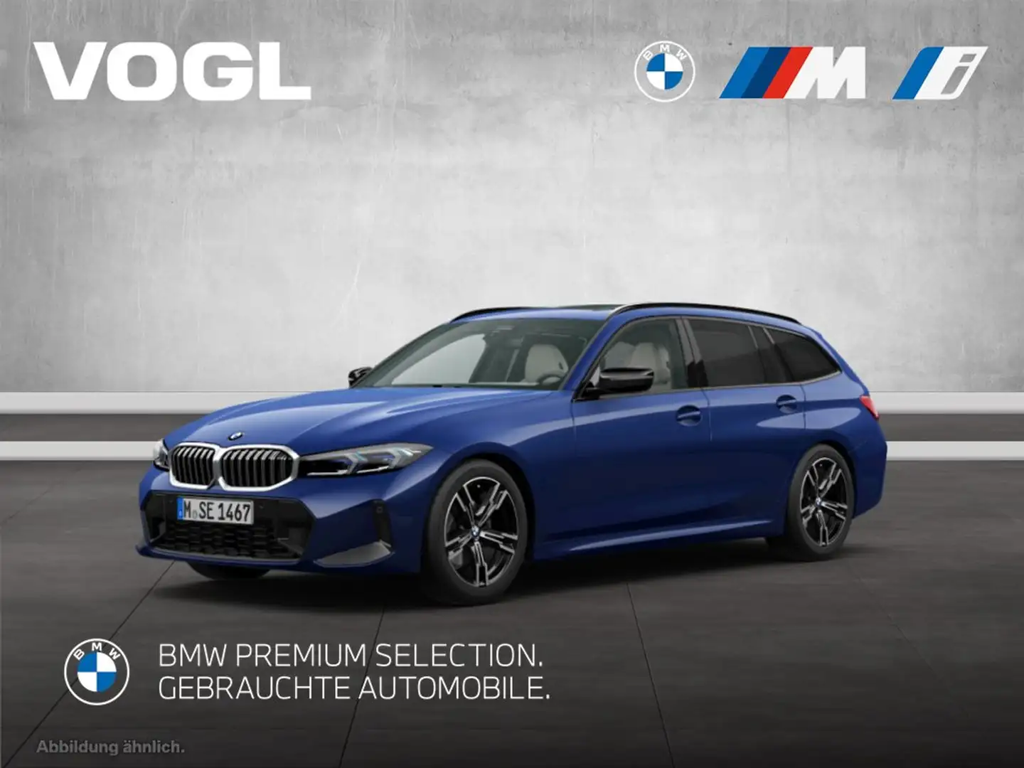 BMW 320 i Touring SHZ HiFi Pan.Glasdach Blau - 1