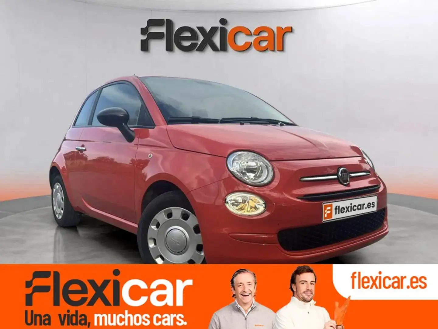 Fiat 500 Cult 1.0 Hybrid 51KW (70 CV) Naranja - 1