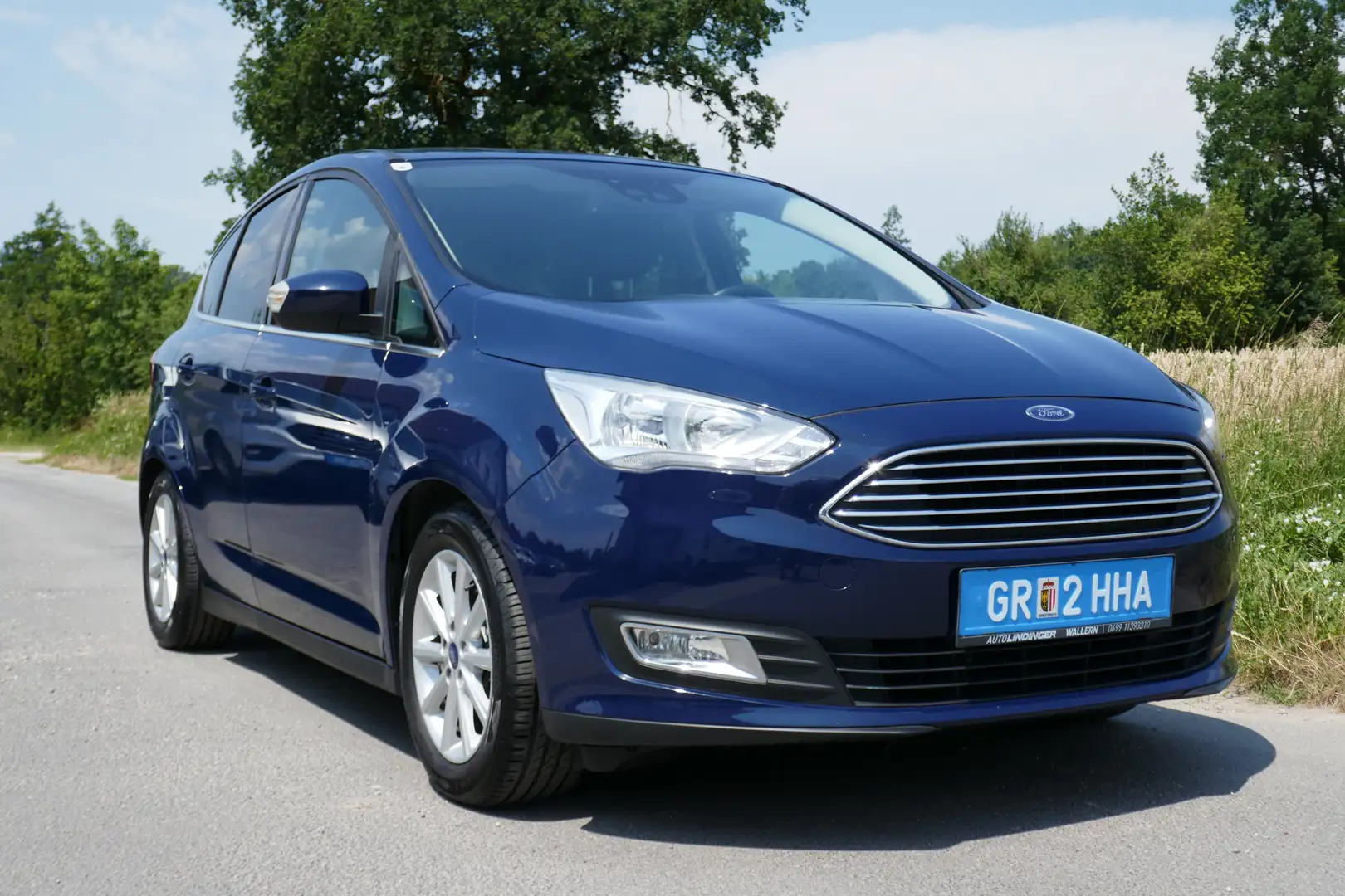 Ford C-Max Titanium Blau - 2