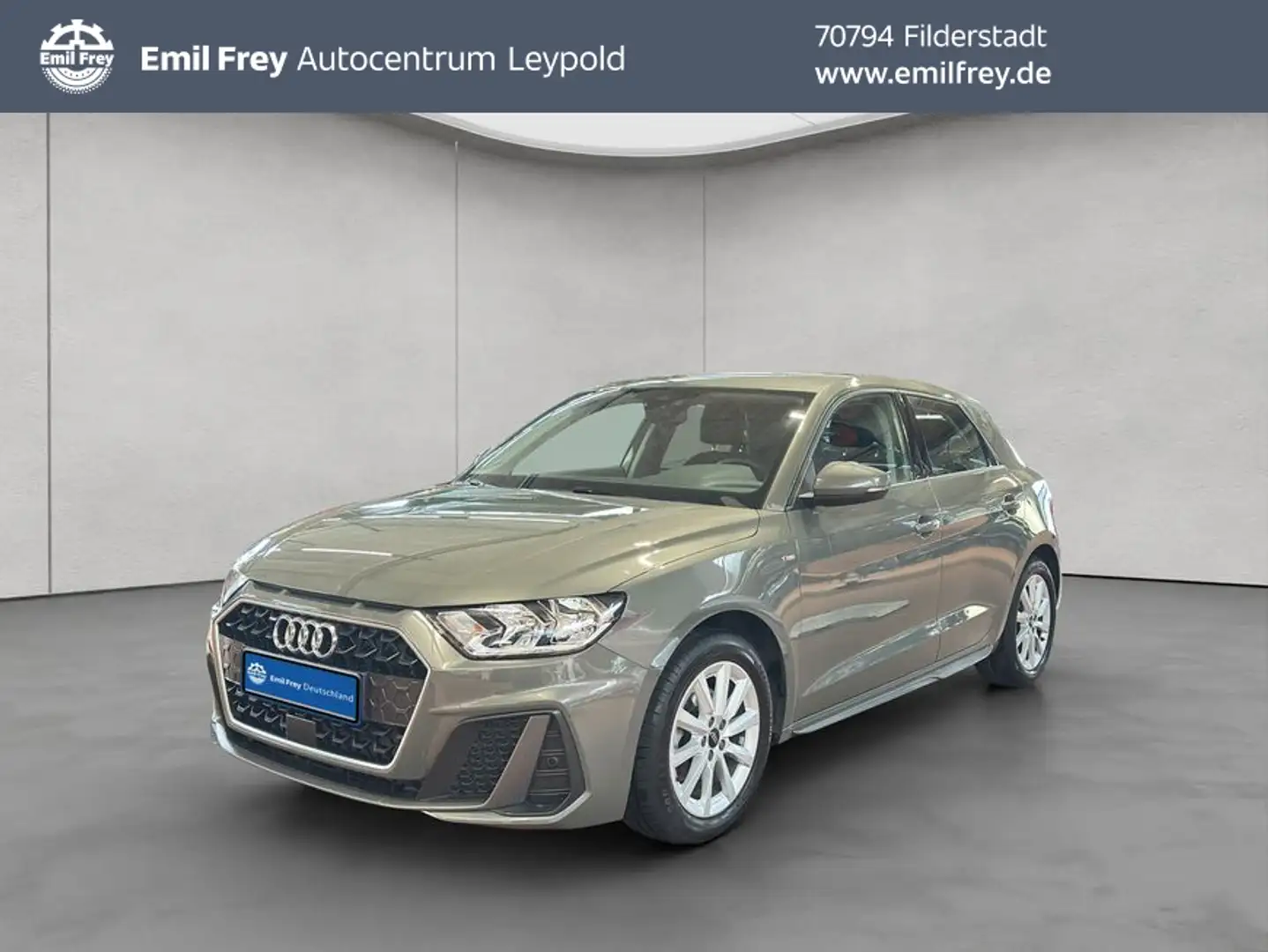 Audi A1 30 TFSI Sportback S tronic S line Gris - 1