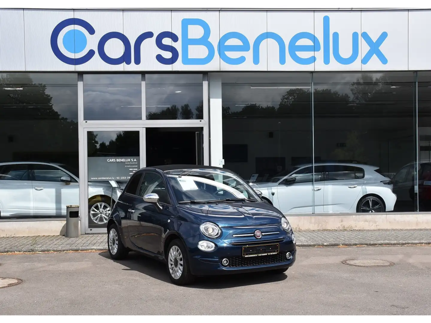 Fiat 500C 1.0 Hybrid REGUL PDC 1° MAIN Bleu - 1