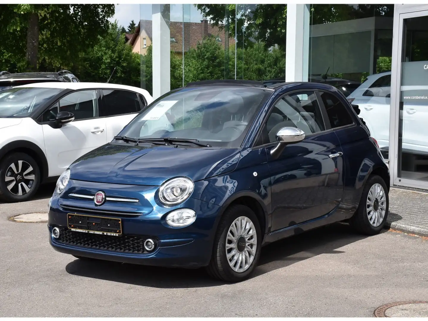 Fiat 500C 1.0 Hybrid REGUL PDC 1° MAIN Bleu - 2