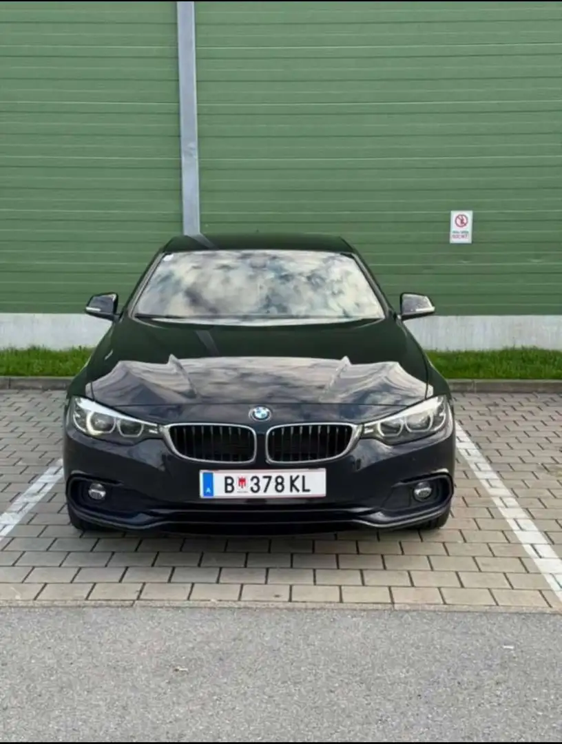 BMW 418 418d Gran Coupe Sport Line Aut. Schwarz - 2