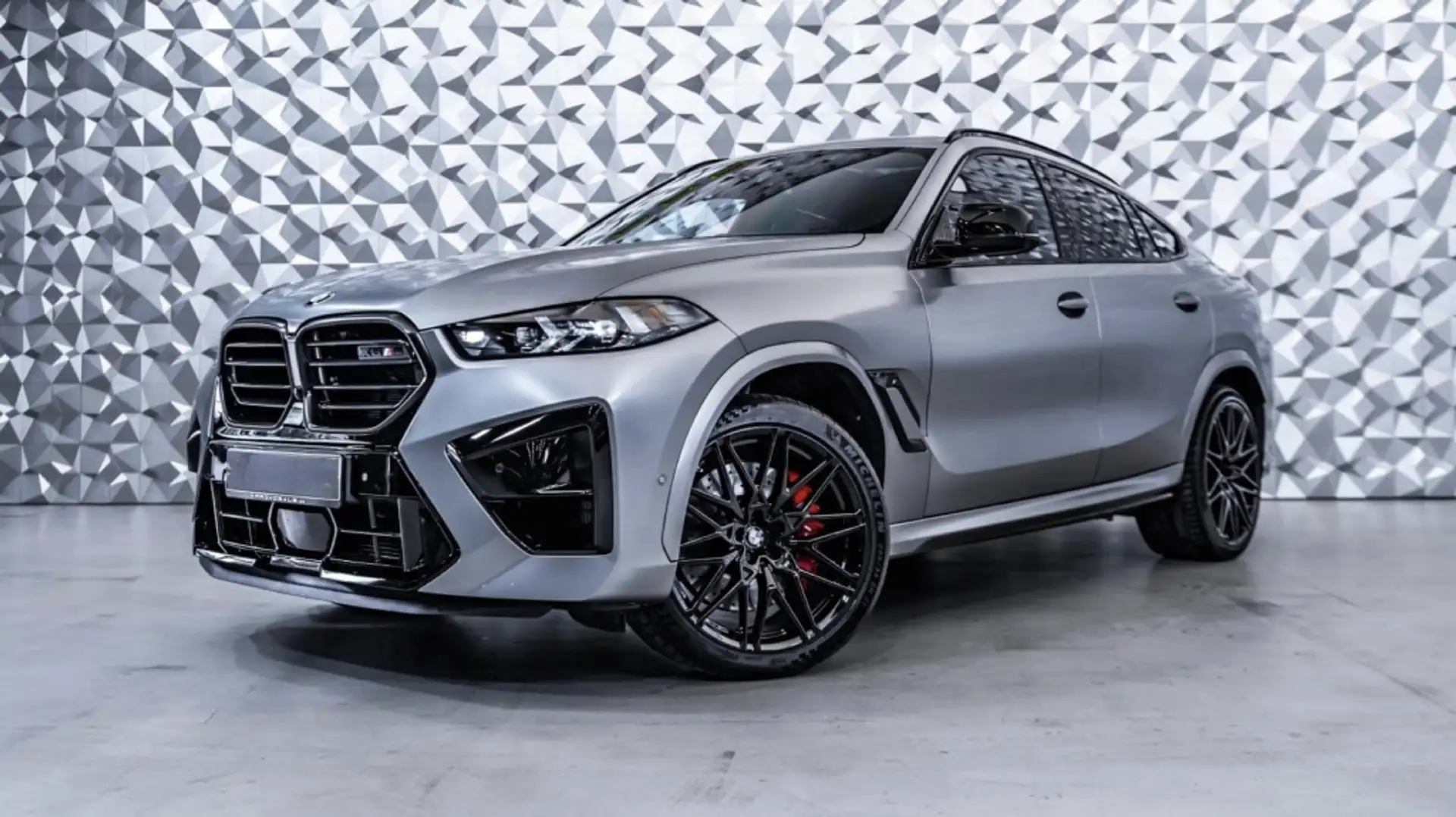 BMW X6 M Competition Grijs - 1