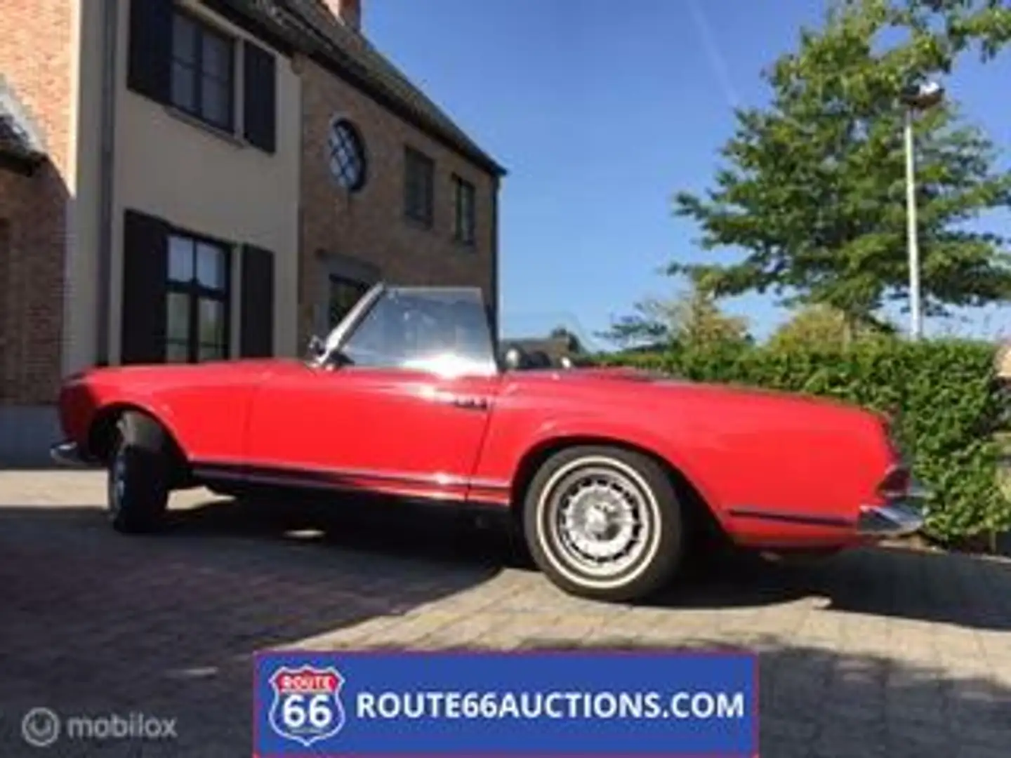 Mercedes-Benz SL 230 Cabriolet 1964 | Route 66 Auctions Rood - 2