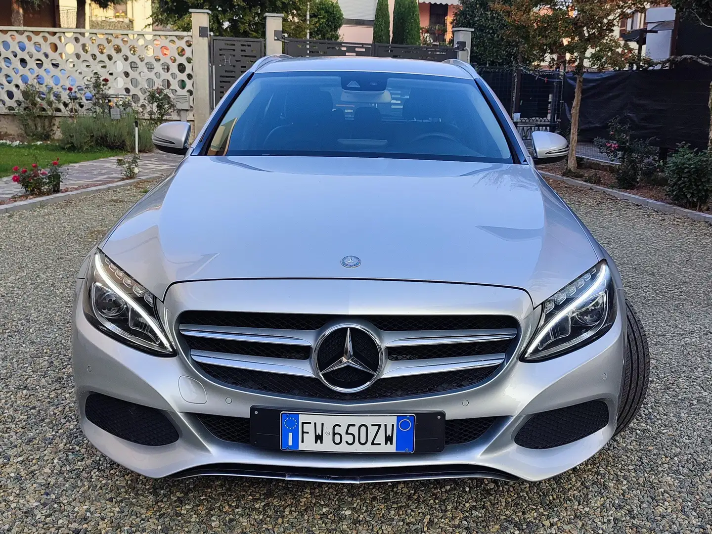 Mercedes-Benz C 180 C SW 180 d (bt) Business auto Argent - 2