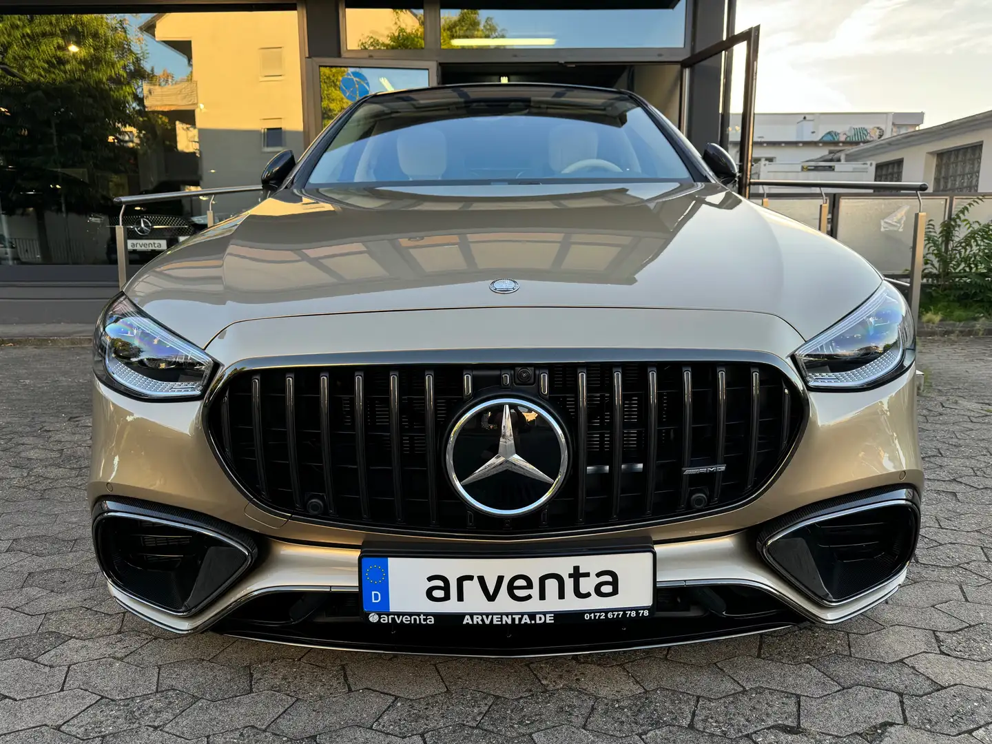 Mercedes-Benz S 63 AMG E-PERFORMANCE L|-18% LP|4D-BURMESTER|VOLL CARBON| Auriu - 2