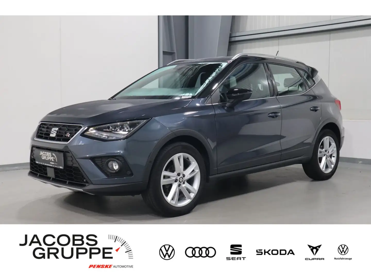 SEAT Arona 1.0 TSI DSG FR Beats Navi*AHK*LED*CAM FR Beats Fast Lane Grau - 1