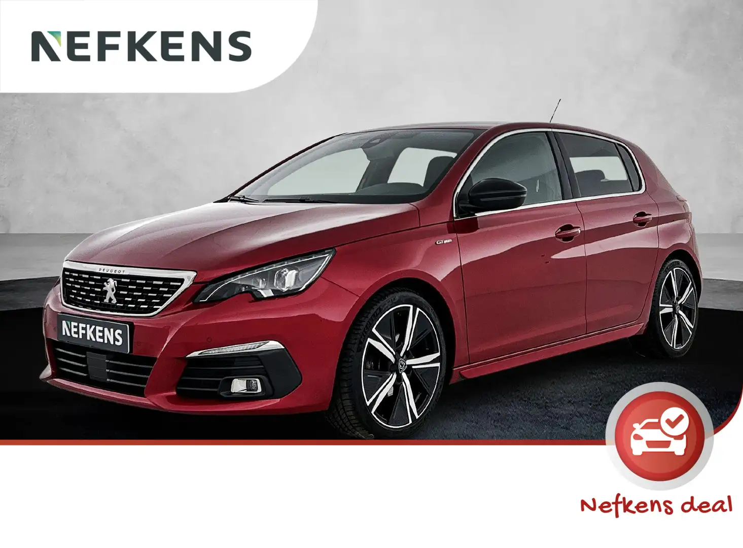 Peugeot 308 GT-Line 130 pk Automaat | Navigatie | Achteruitrij Rouge - 1