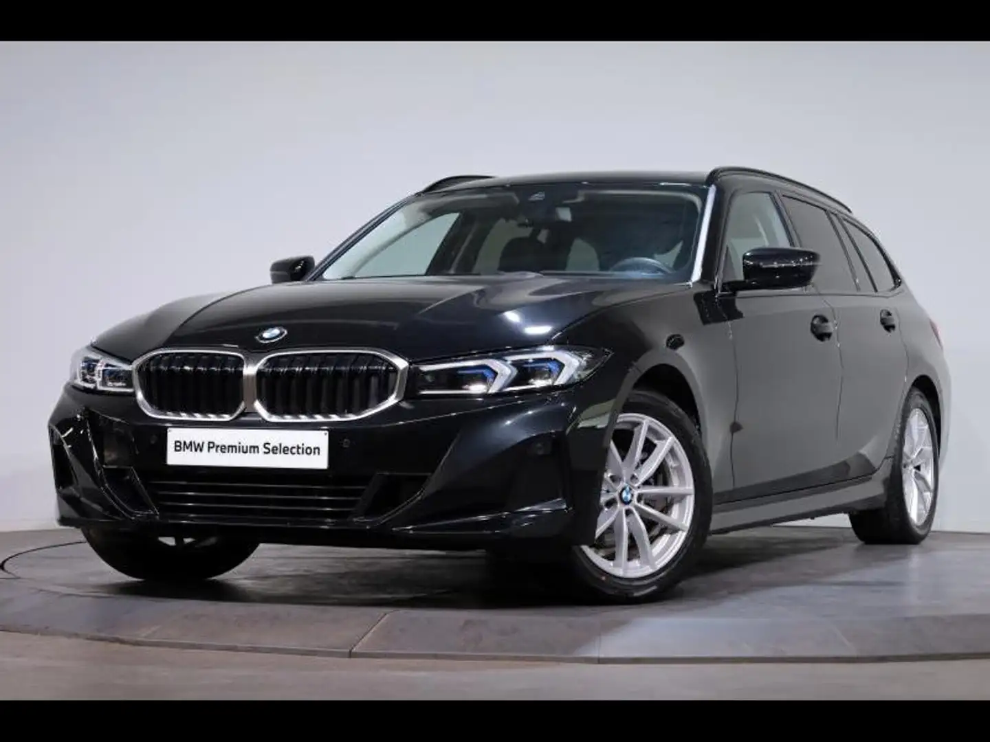 BMW 318 i Touring Zwart - 1