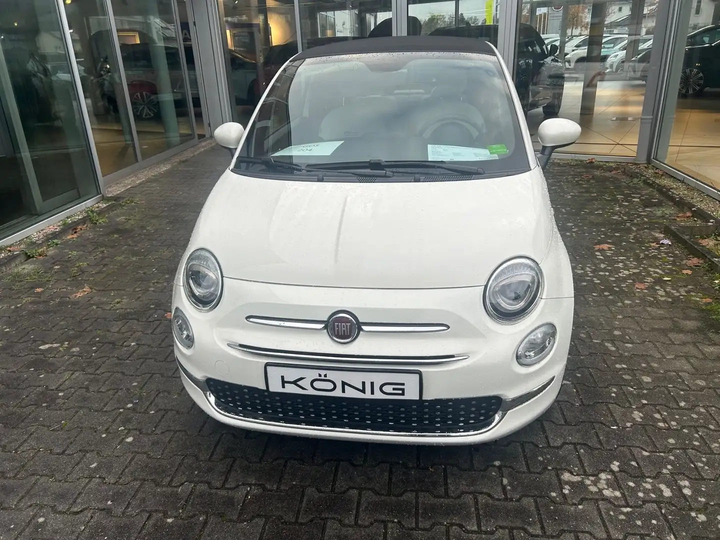 Fiat 500C Cabrio Dolcevita Carplay*Klima*Alufelgen Wit - 2
