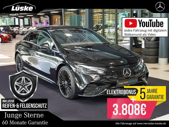 Mercedes-Benz EQE 4M AMG Line Night Vierlspeiche AIR Pano