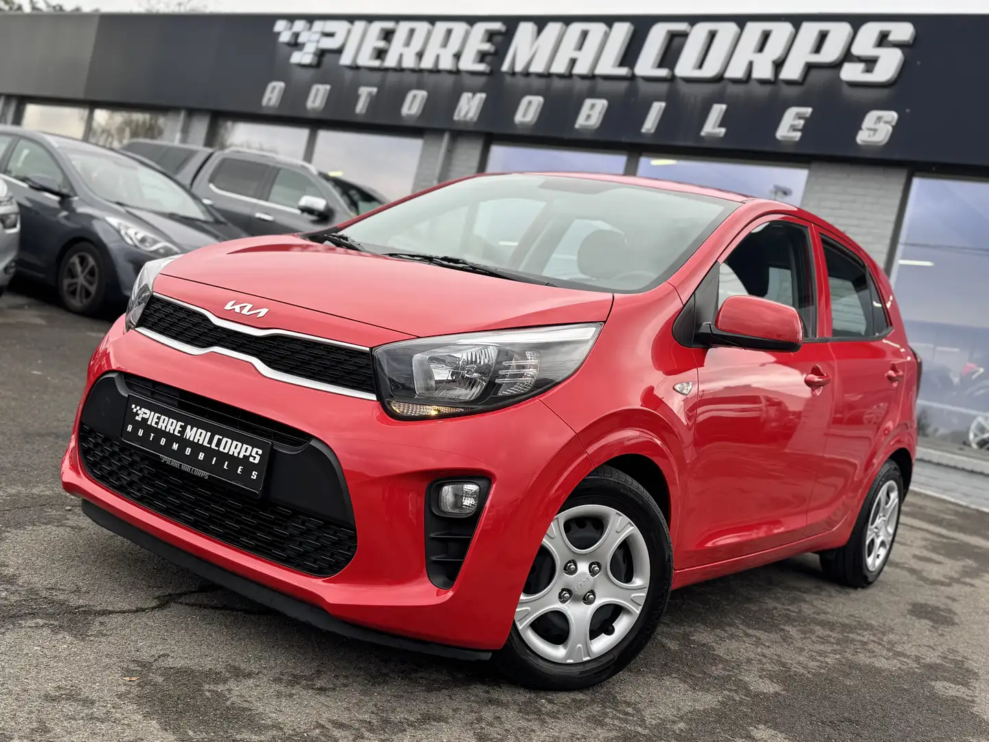 Kia Picanto 1.0i Pulse / RADIO / AIRCO / USB / GARANTIE Rood - 1