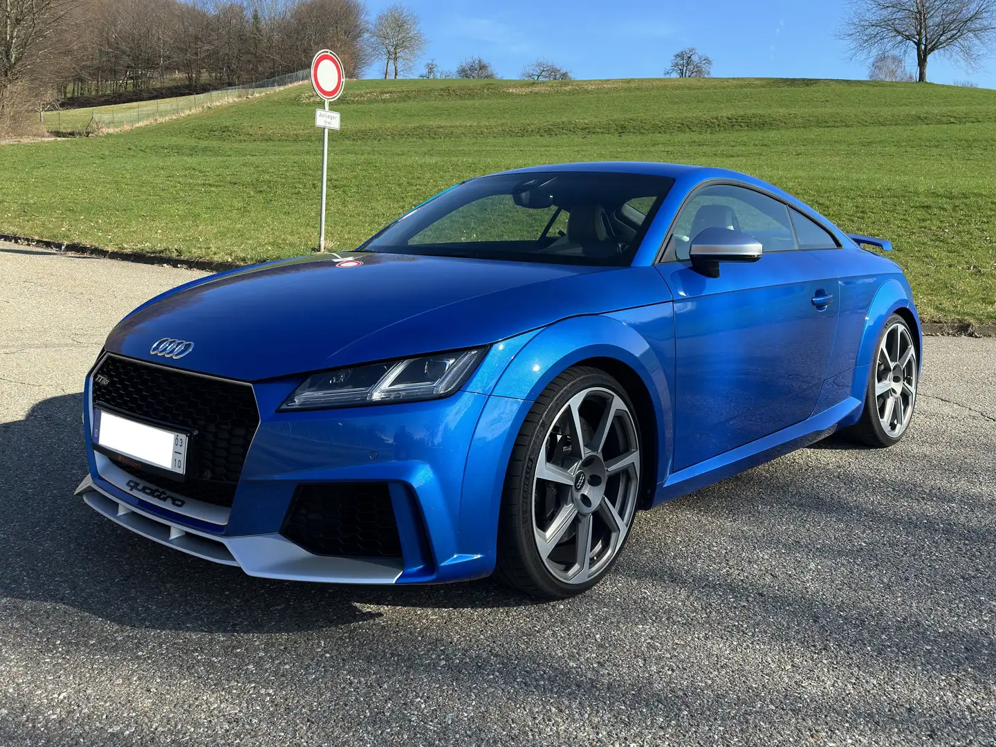 Audi TT RS Blauw - 1