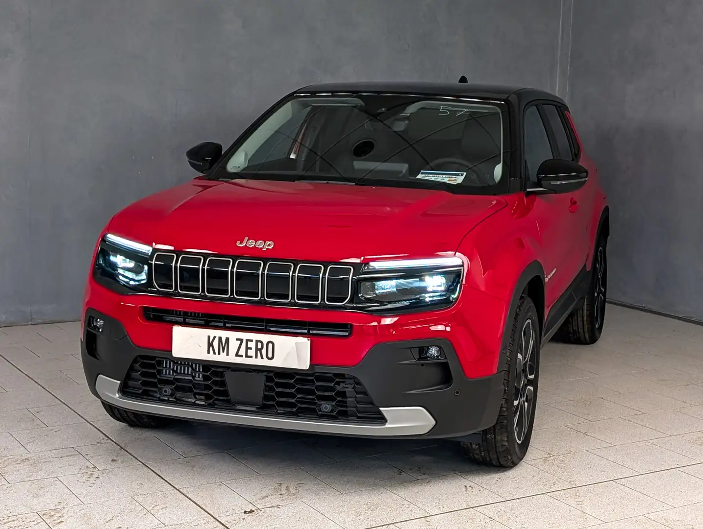 Jeep Avenger 1.2 TURBO 100CV SUMMIT Rouge - 2