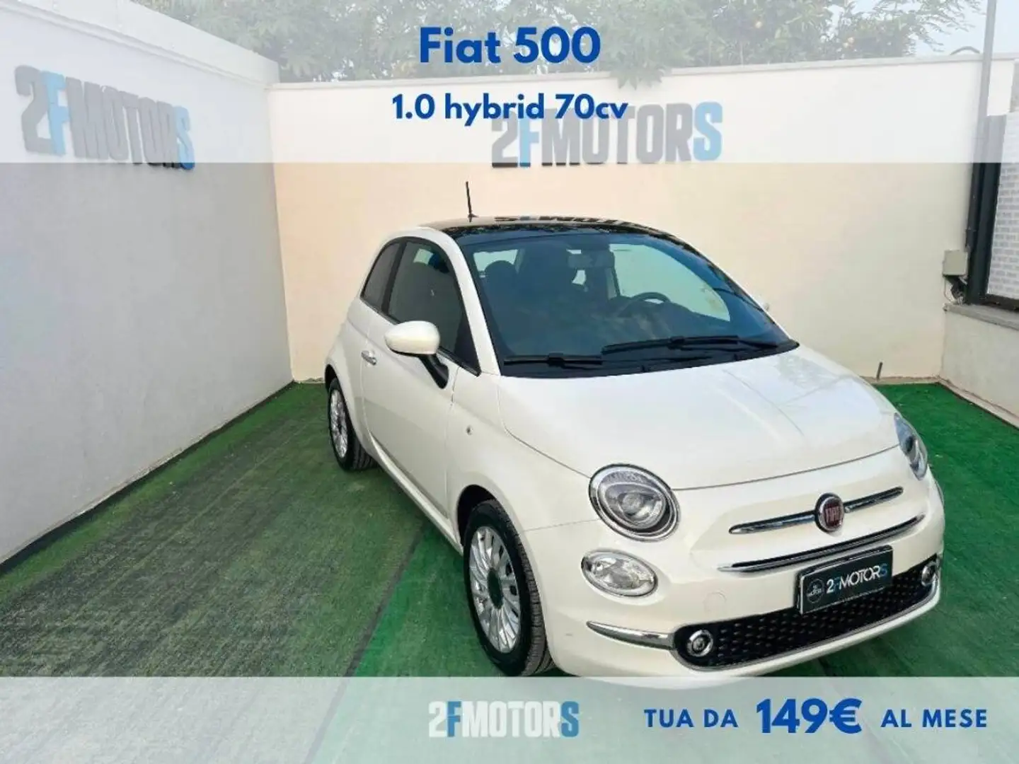 Fiat 500 1.0 hybrid 70cv Blanco - 1