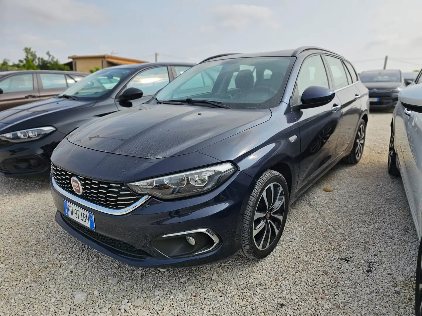 Fiat Tipo Tipo SW 1.6 mjt Lounge s Blauw - 1