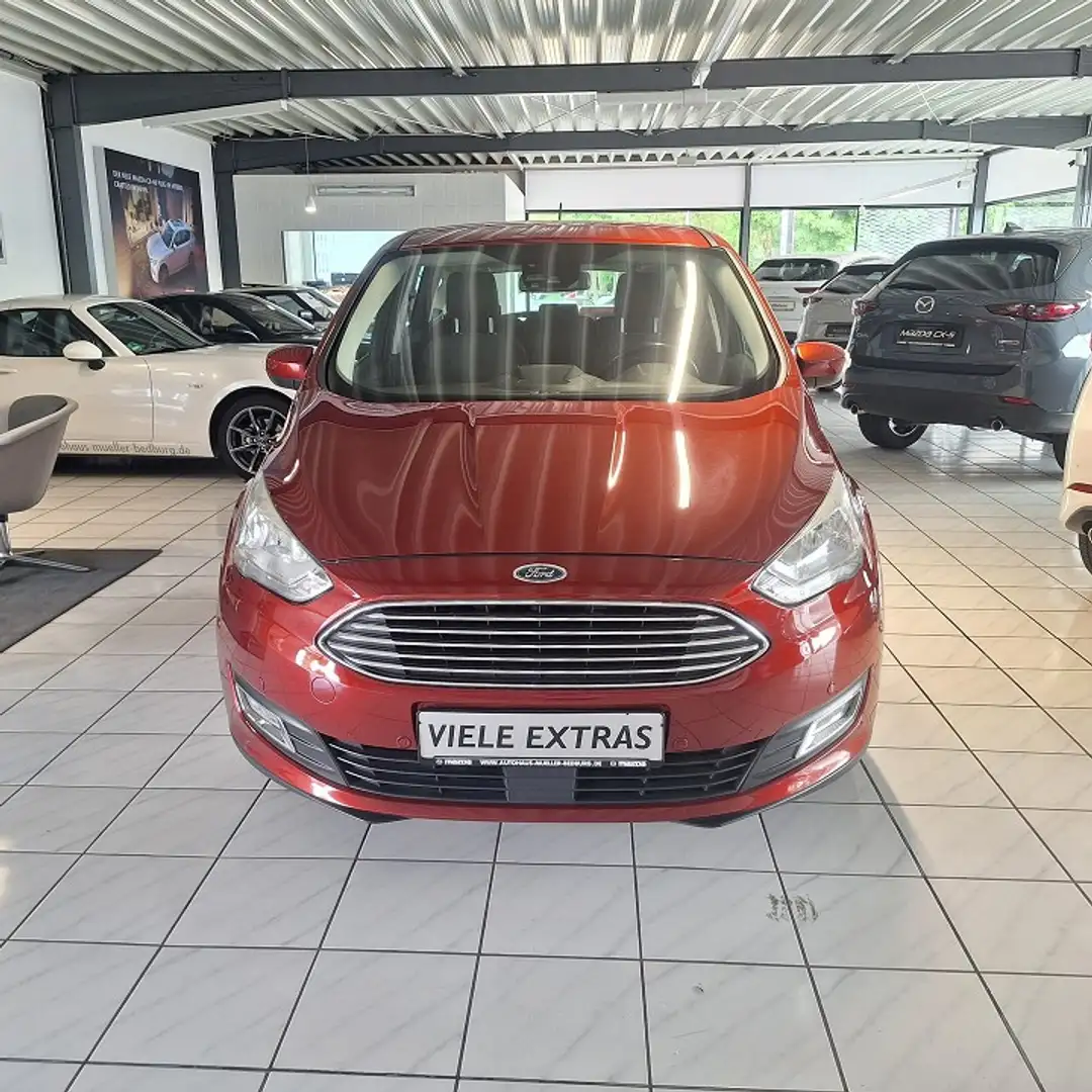 Ford C-Max Titanium Rouge - 1