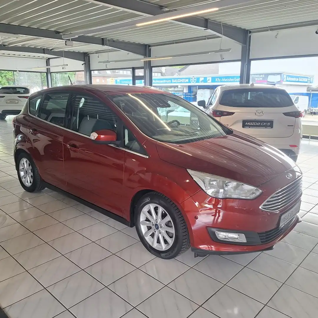 Ford C-Max Titanium Rouge - 2