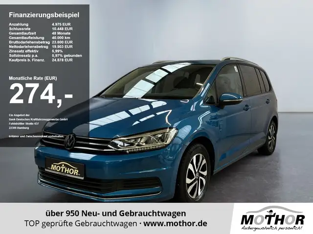 2021 Volkswagen Touran in Blue for sale