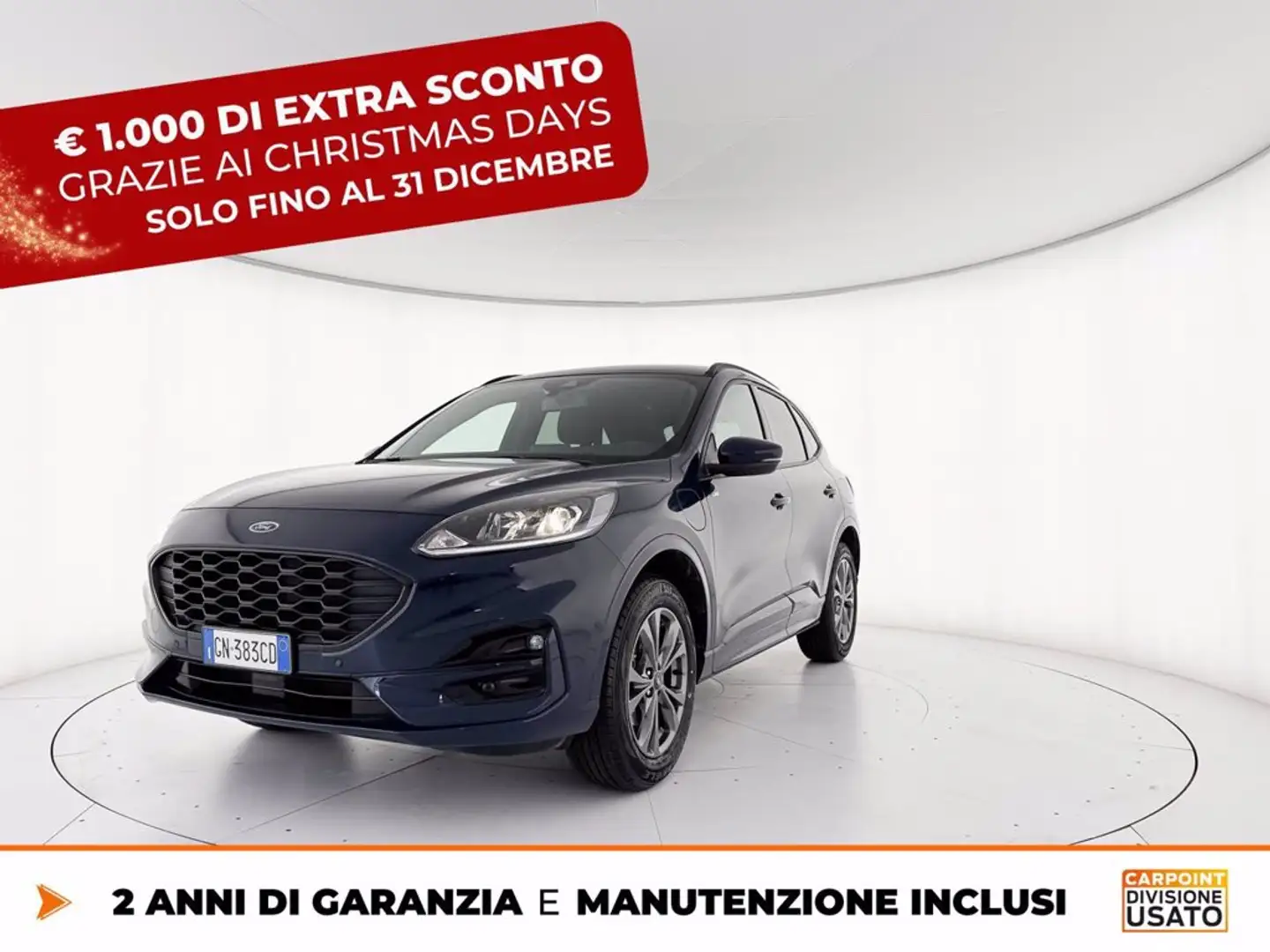 Ford Kuga 2.5 phev st-line 2wd 225cv cvt Bleu - 1