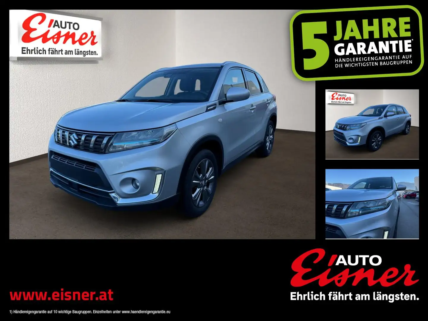 Suzuki Vitara 1.4 GL HYBRID 4WD Allrad ! Silber - 1