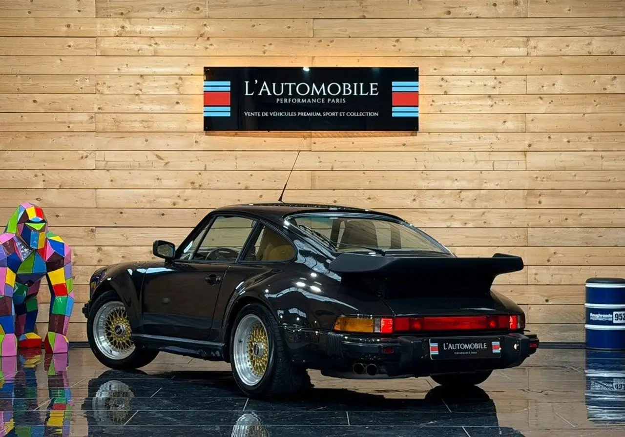 Porsche 930 (930) turbo 3.3 300cv jantes bbs mokka braun pc av type rsr, foto 3