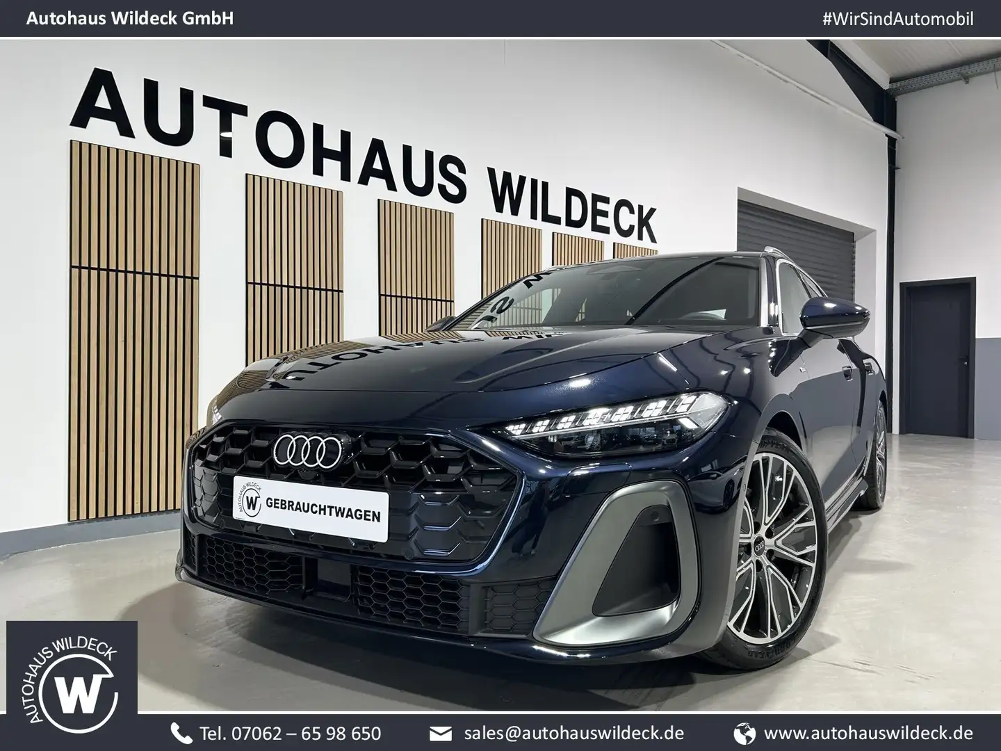 Audi A5 A5 Avant TFSI S line S tronic Navi ACC LED RFK BC Bleu - 1