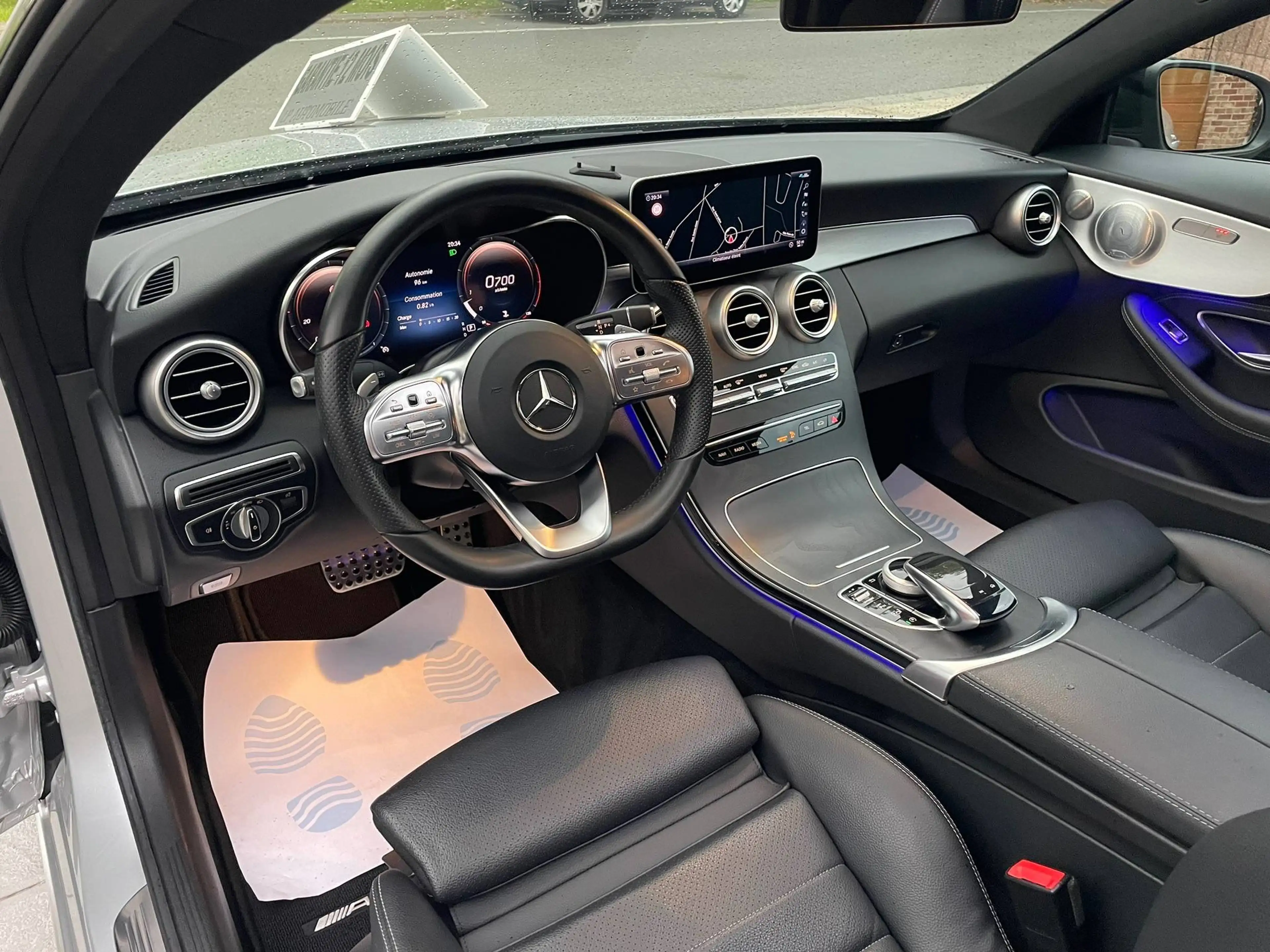 Mercedes-Benz C 180 🏴Coupe-PACK AMG LINE⚠️TOIT PANO 360 BURGMESTER⚠️ — photo 6