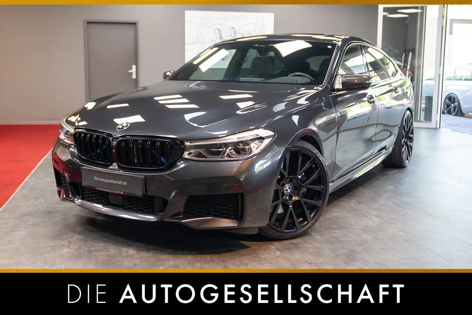 BMW 640 640i GT xDrive M Sport*LED*HUD*LEDER*PANO*1.HD* Grau - 1