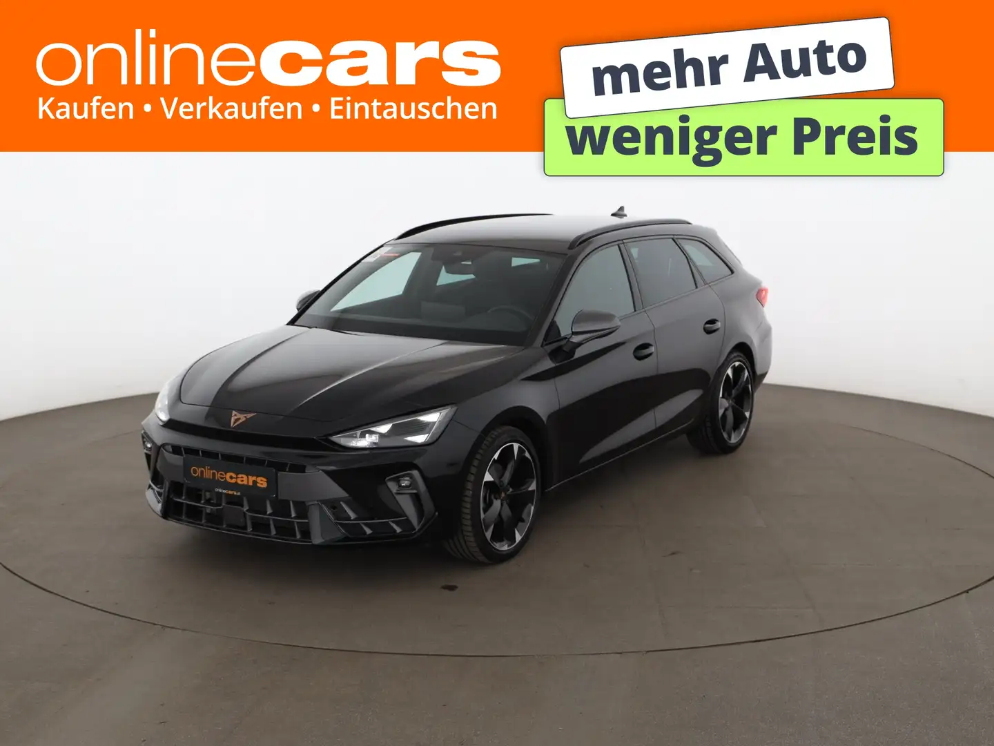 CUPRA Leon ST 1.5 eTSI Aut LED RADAR LEDER ASSIST TEMP Schwarz - 1
