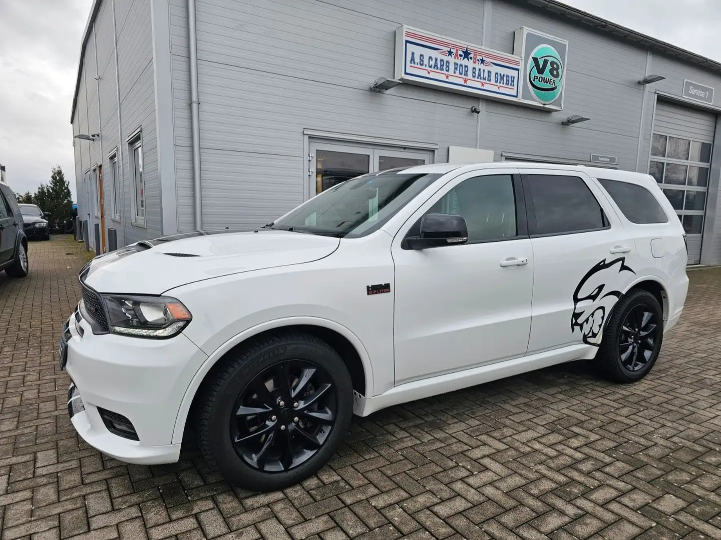 Dodge Durango 5.7R/T-V8 4x4*Kam*7 Sitze*AHK*PDC-LPG Weiß - 1