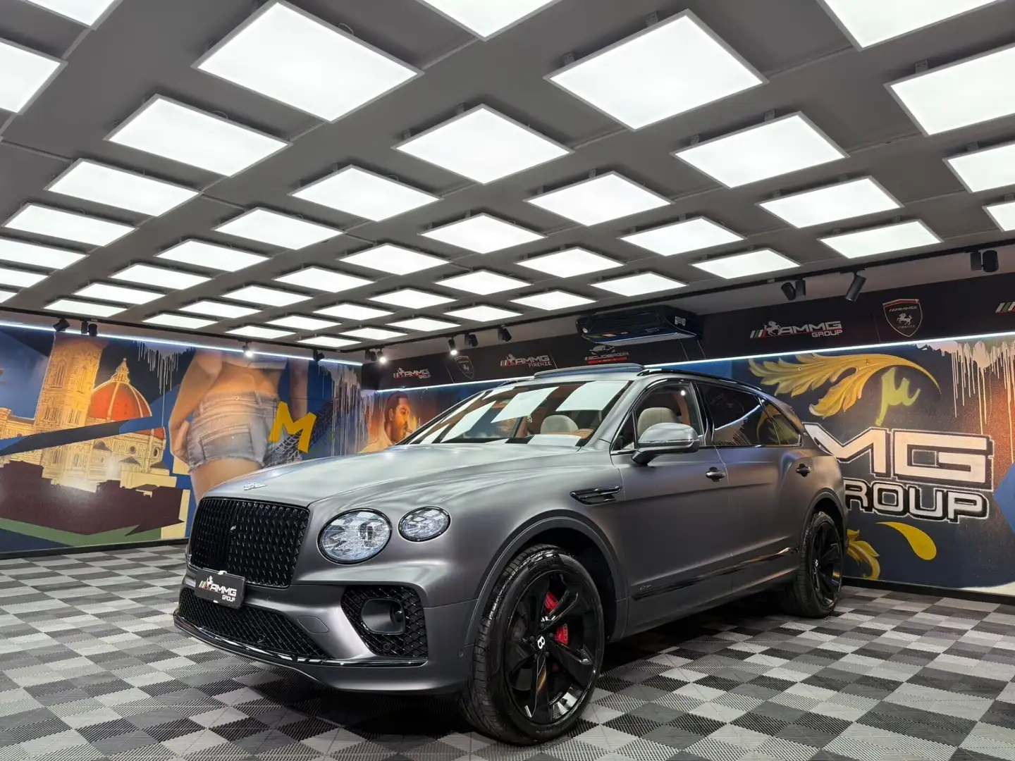 Bentley Bentayga Bentayga V8 Azure Grigio - 1