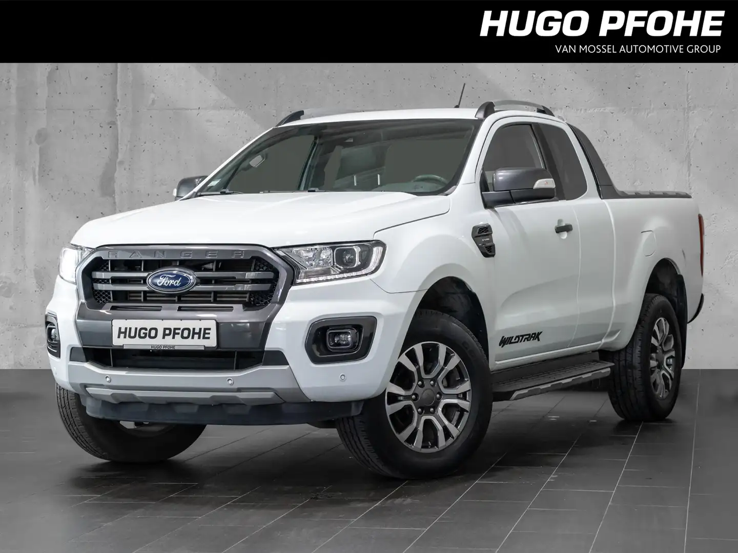 Ford Ranger Wildtrak Extrakabine 2.0 EcoBl. 4x4 Weiß - 1