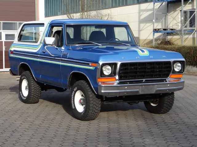 Ford Bronco Custom 351M-V8 ~ Automatik ~ Matching ~ selten!!