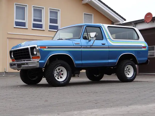 Ford Bronco Custom 351M-V8 ~ Automatik ~ Matching ~ selten!!