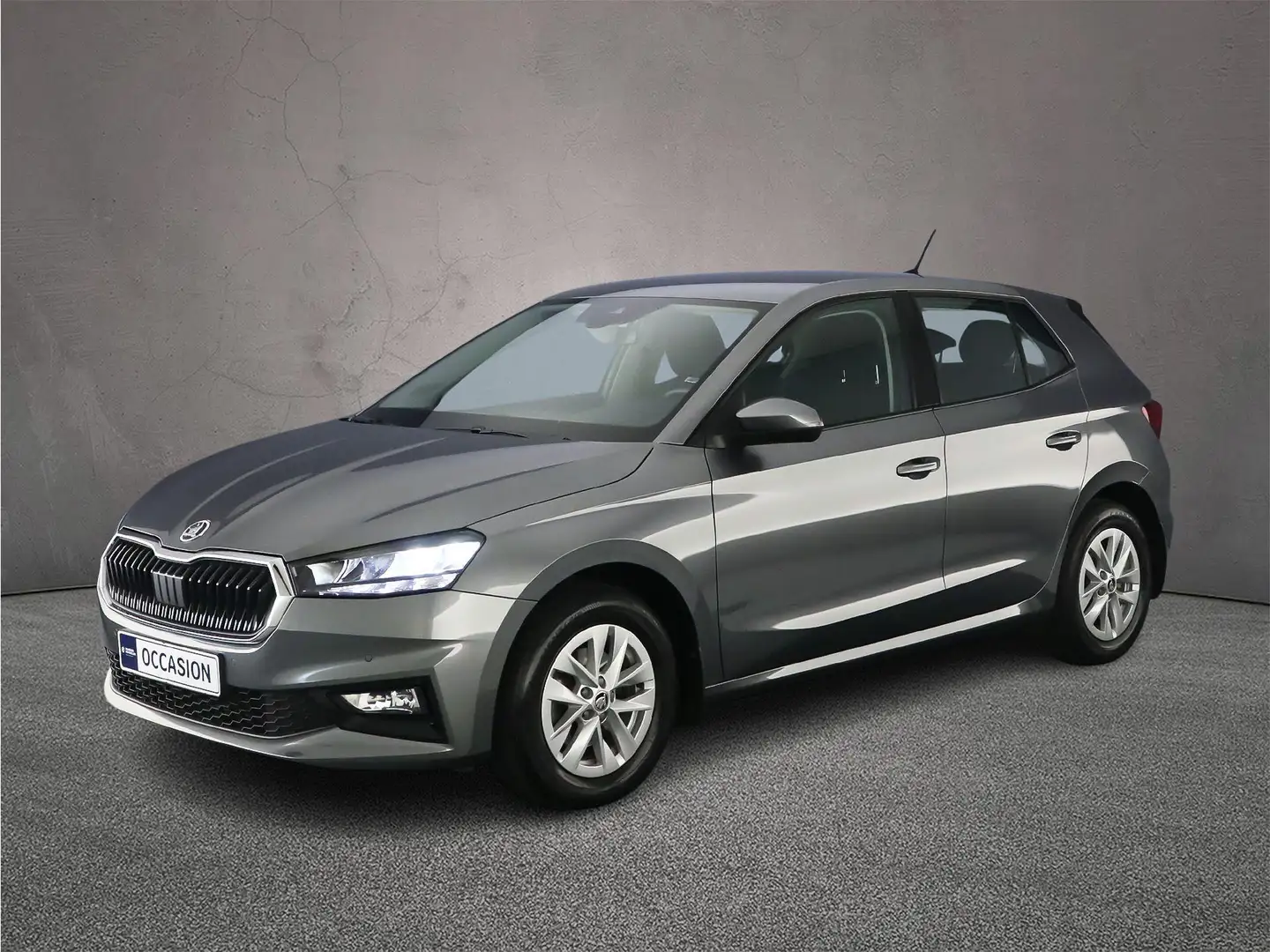 Skoda Fabia Ambition 1.0 TSI 110pk DSG Automaat Cruise control Gris - 2