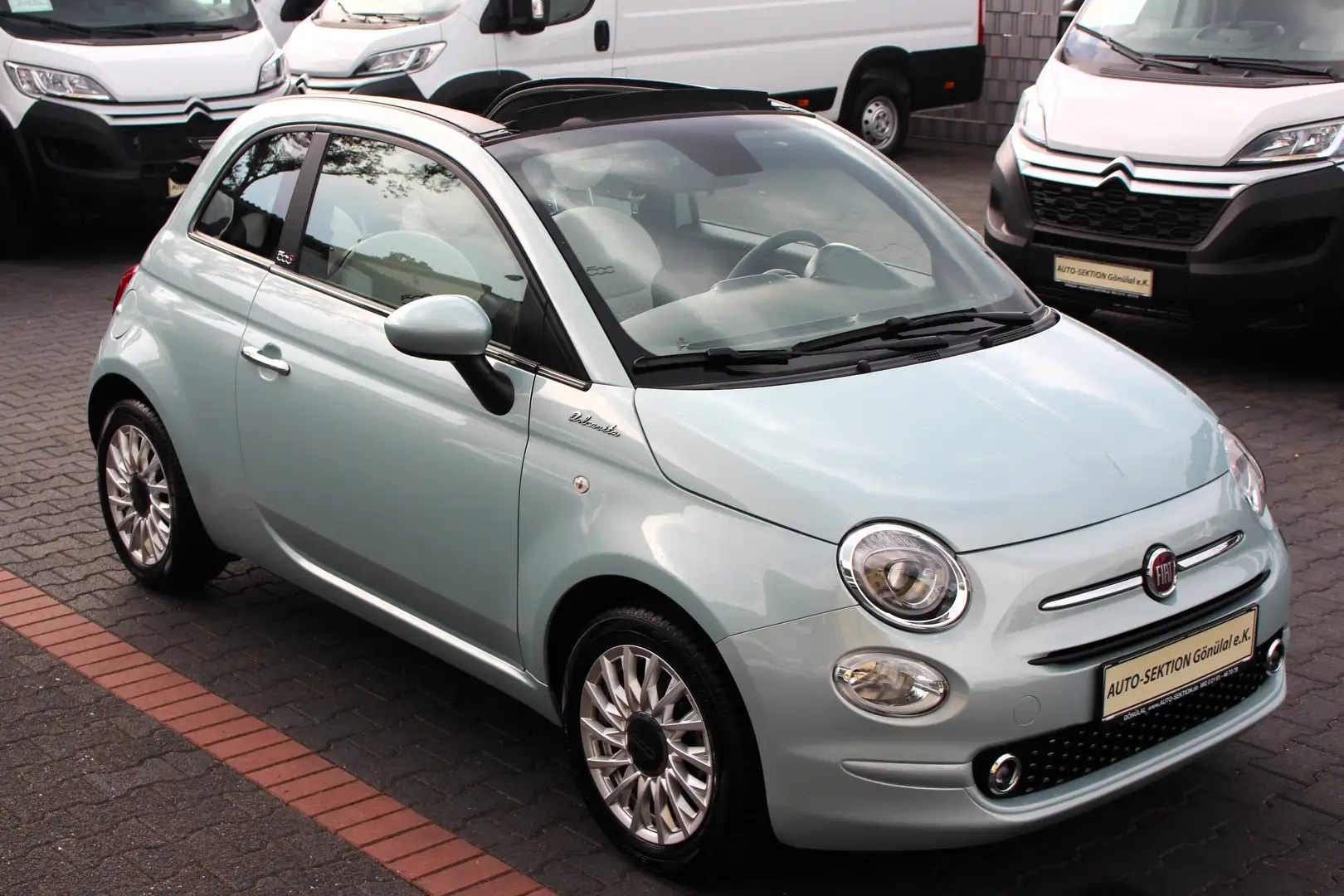 Fiat 500C Dolcevita *Klima*Tempomat*1.Hand Grün - 2