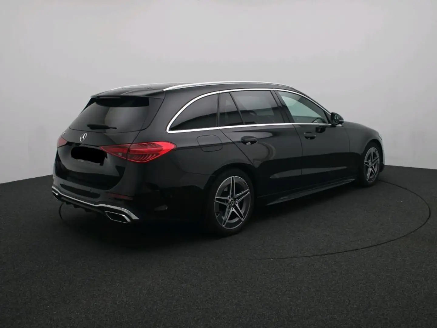 Mercedes-Benz C 180 Break AMG LINE + PTS + CAMERA + CARPLAY + LED + Zwart - 2