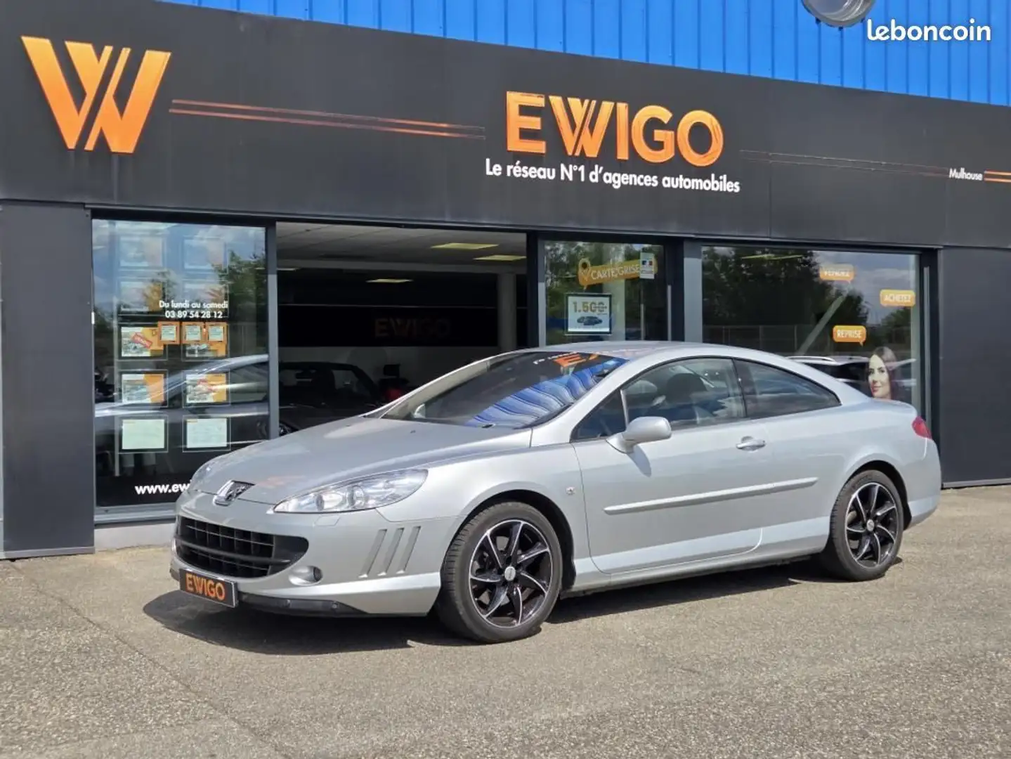 Peugeot 407 COUPE 2.7 HDI 205 GRIFFE BVA Gris - 1