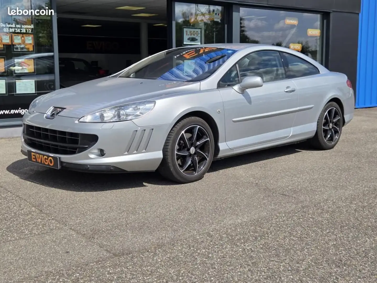 Peugeot 407 COUPE 2.7 HDI 205 GRIFFE BVA Gris - 2