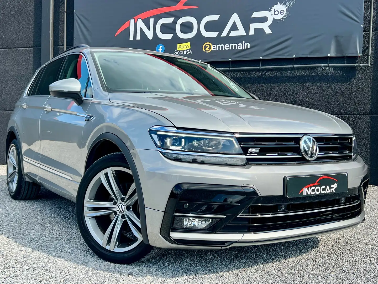Volkswagen Tiguan 1.4 TSI  // R Line * GARANTIE 1 AN / ENTRETIEN ✅ Gris - 1