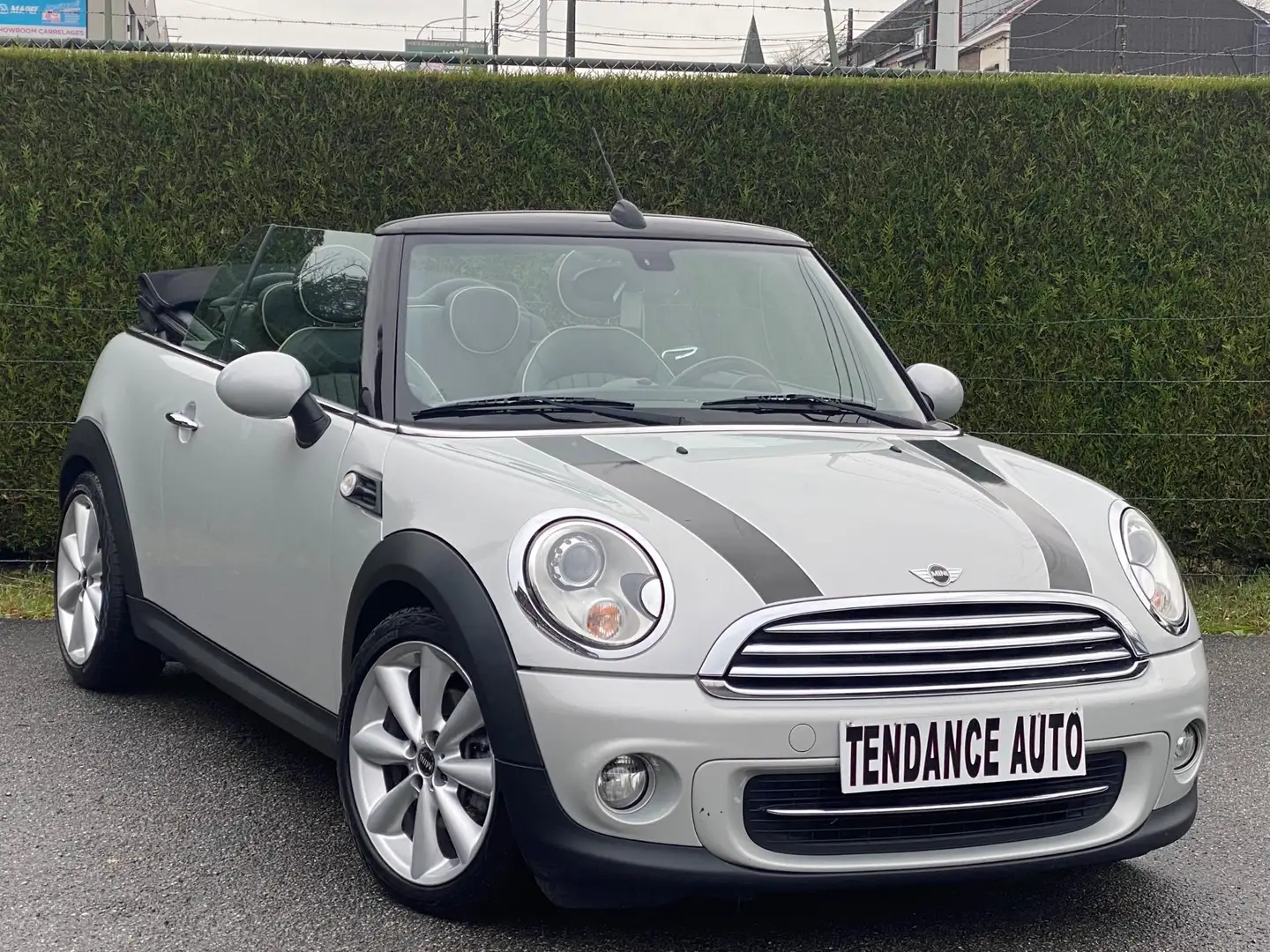 MINI Cooper Cabrio 1.6i Cuir Clim Xenon Led Gps... Gri - 1