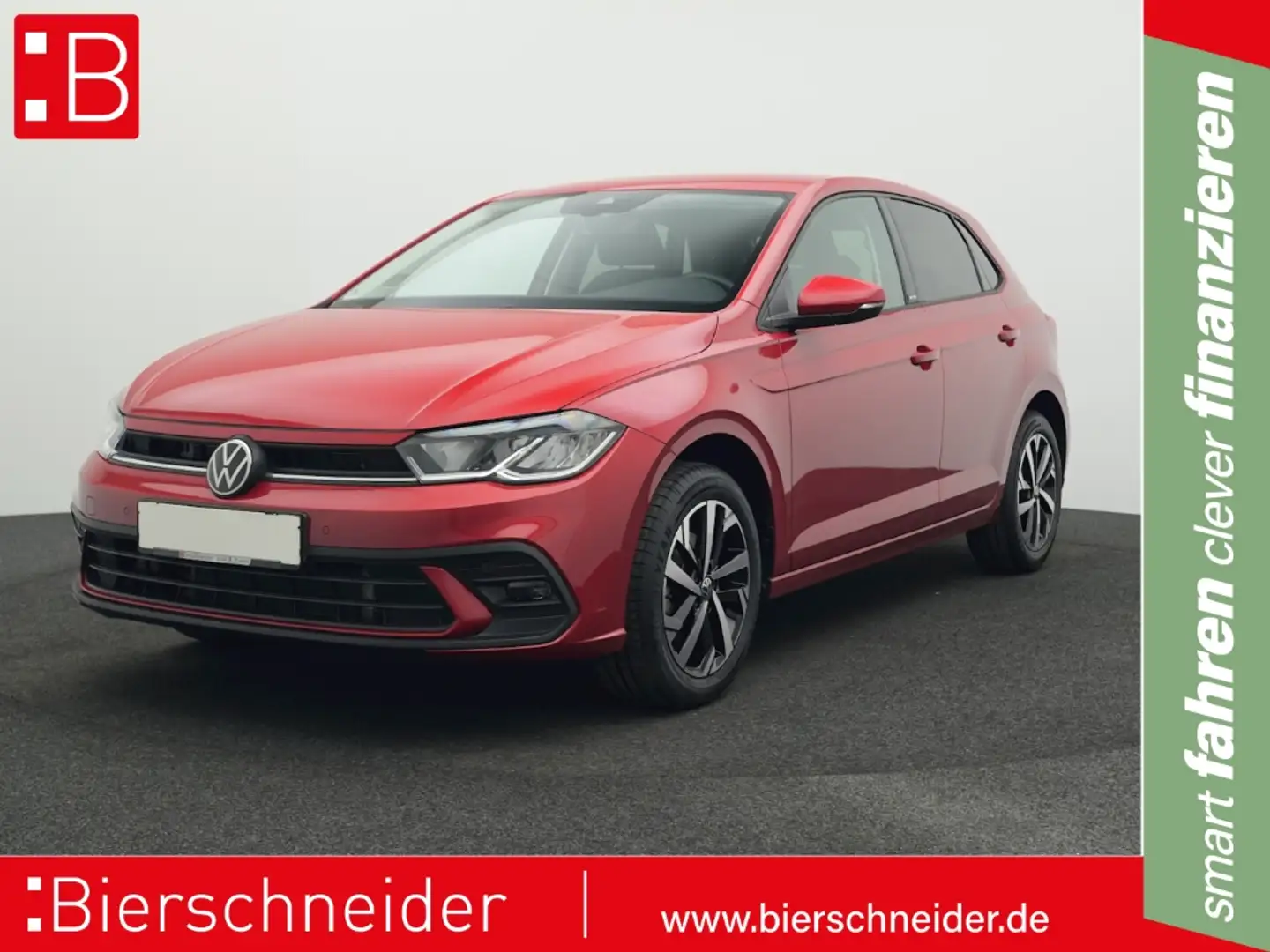 Volkswagen Polo 1.0 TSI DSG Move LED ACC PDC APP-CONNECT ALU 16 Rot - 1