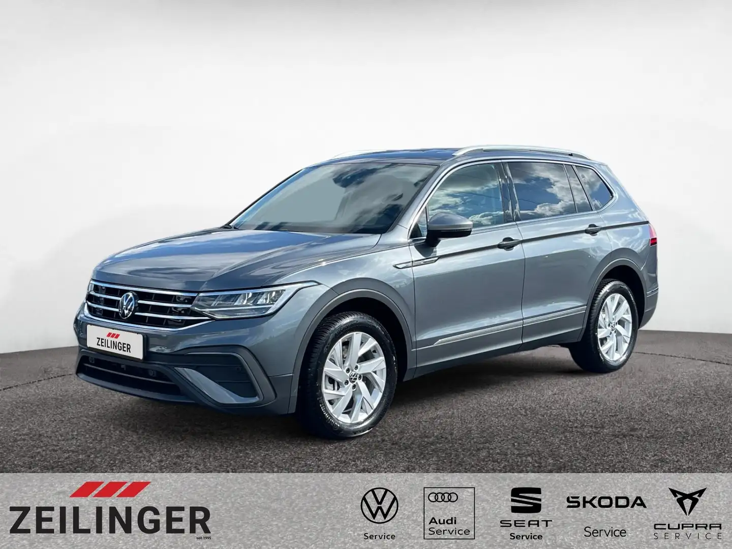 Volkswagen Tiguan Allspace Life 4Mo TSI DSG|7-S|AHK|eHECK Grau - 1