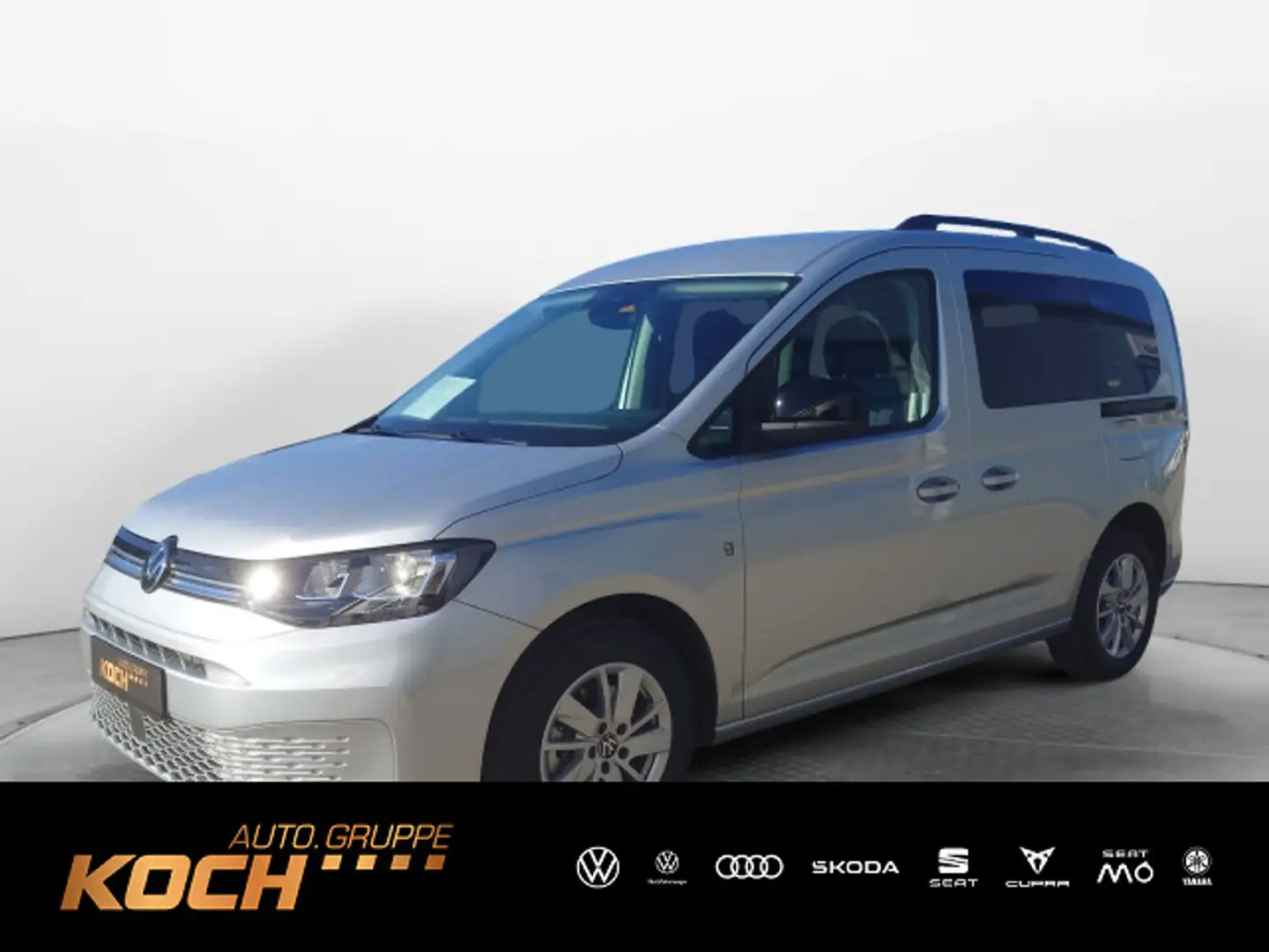 Volkswagen Caddy Life TDI 90 kw DSG Kamera ACC Silber - 1