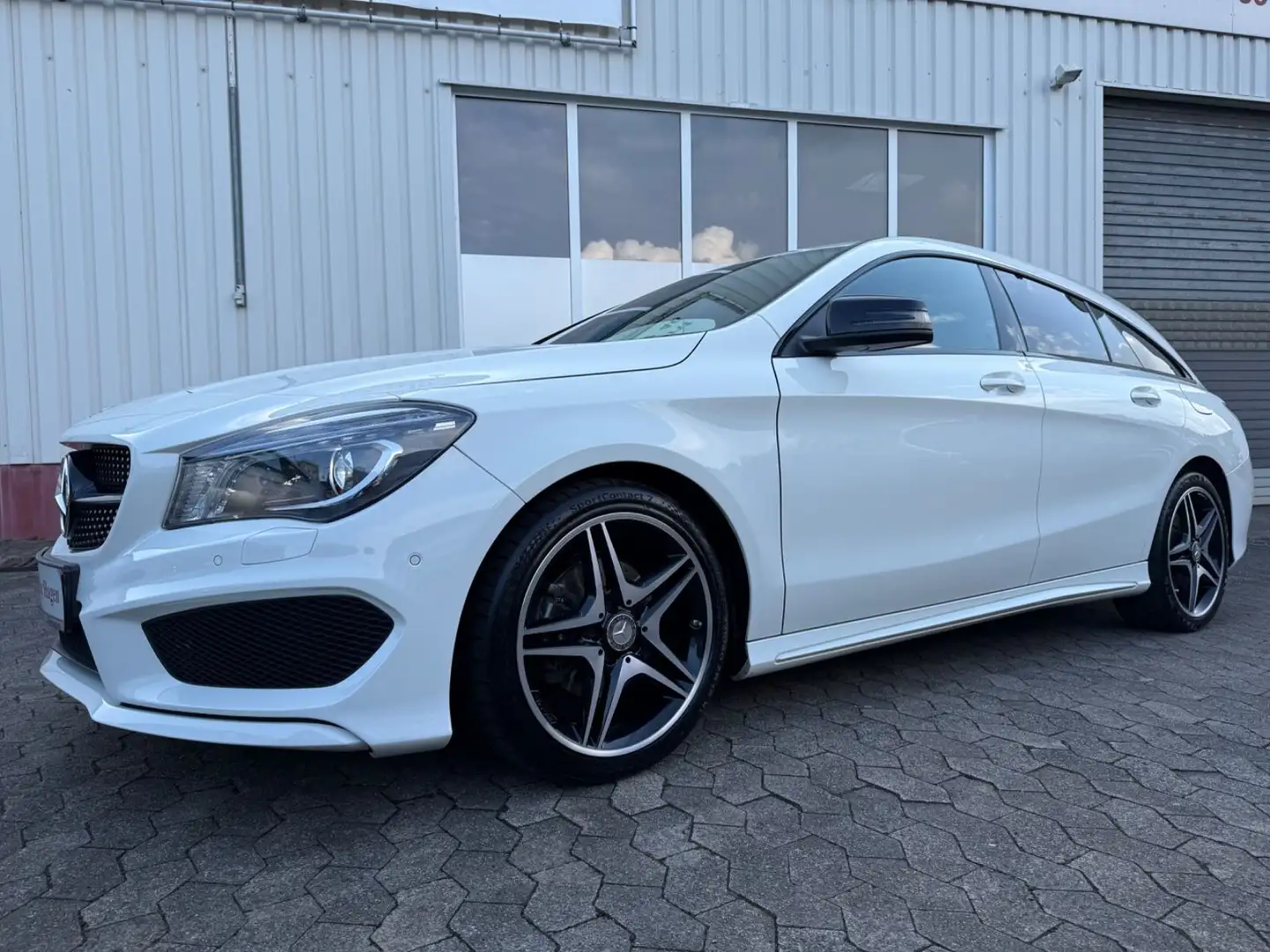 Mercedes-Benz CLA 180 SB 90kW 122PS AMG/LED/NAVI/KAM/1.Hand Bianco - 2