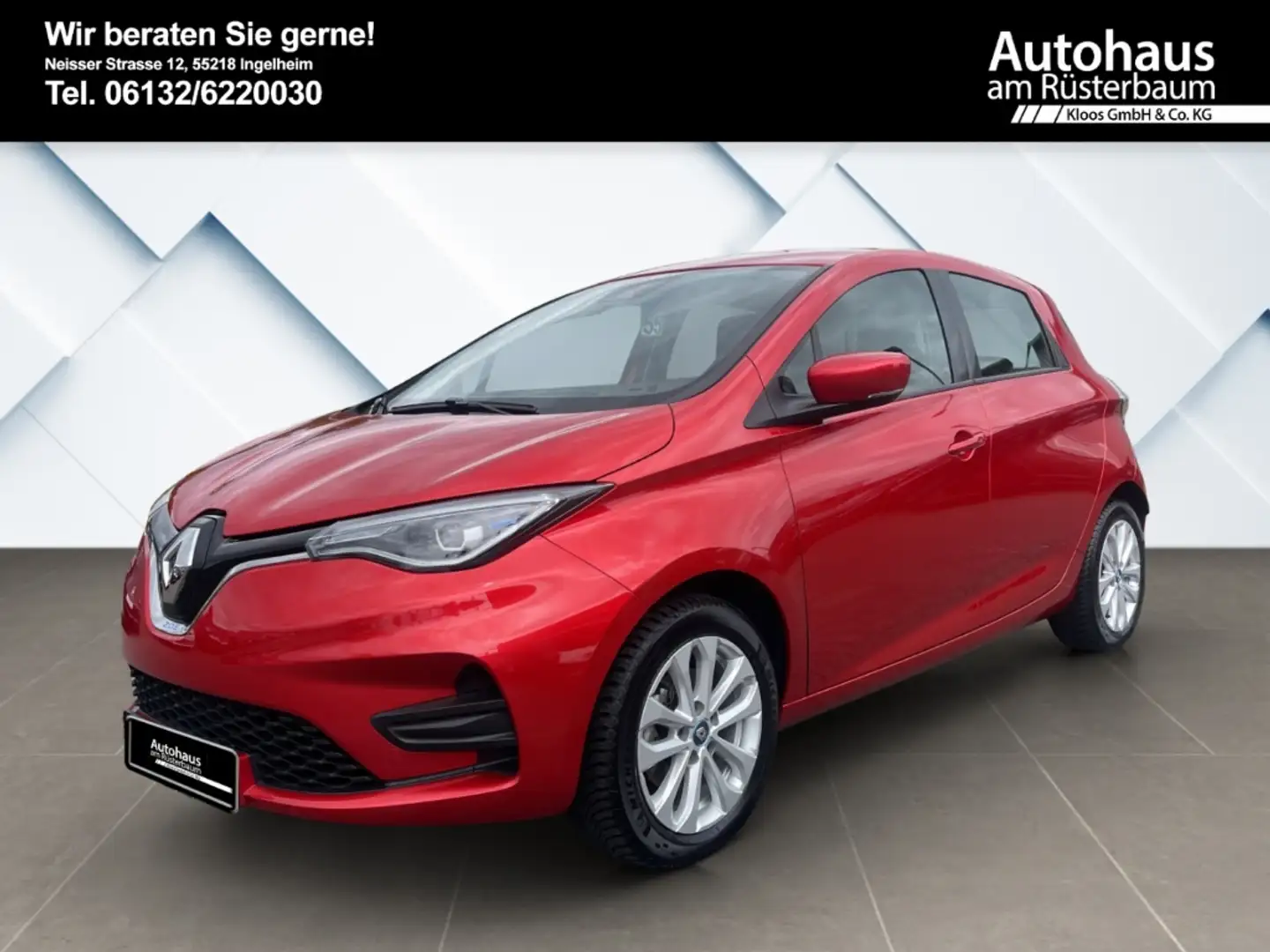 Renault ZOE Experience R110 Navi Digitales Cockpit LED Apple C Rojo - 2